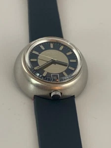 Very Rare 1970s ROTARY Bullhead AS 1913 AUTOMATIC Vintage Swiss 37mm Watch - Picture 1 of 10