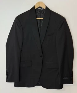 Ted Baker 'Josh' Shawl Collar Black Tuxedo Jacket Size 40 R  TBE262W #283 - Picture 1 of 8