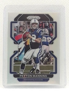 Peyton Manning 2021 Prizm Football - #30 SILVER - Indianapolis Colts - Picture 1 of 2