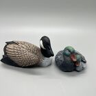 Canada 4? Goose Heritage Decoys Mini Mini Collection Garton,  AS Holland 3? Duck