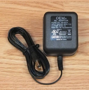 Genuine/OEM (AA-091A) 9VAC 1A AC Adaptor Power Supply (P/N: 30-112-000002B) READ - Picture 1 of 3
