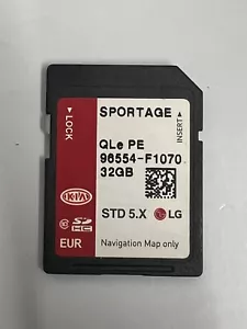 Scheda SD NAVIGATORE SATELLITARE originale Kia Sportage 96554 F1050 2024 mappe - Foto 1 di 1