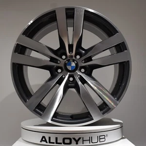 RUEDA DE ALEACIÓN ORIGINAL BMW X6 E71 E72 300M SPORT 20" PULGADAS GRIS ÚNICA DELANTERA 10J X1 - Imagen 1 de 3