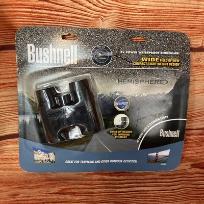 Bushnell 8x Power Waterproof Binocular With Case And Cleaning Cloth Brand New  - Image 1 of 4