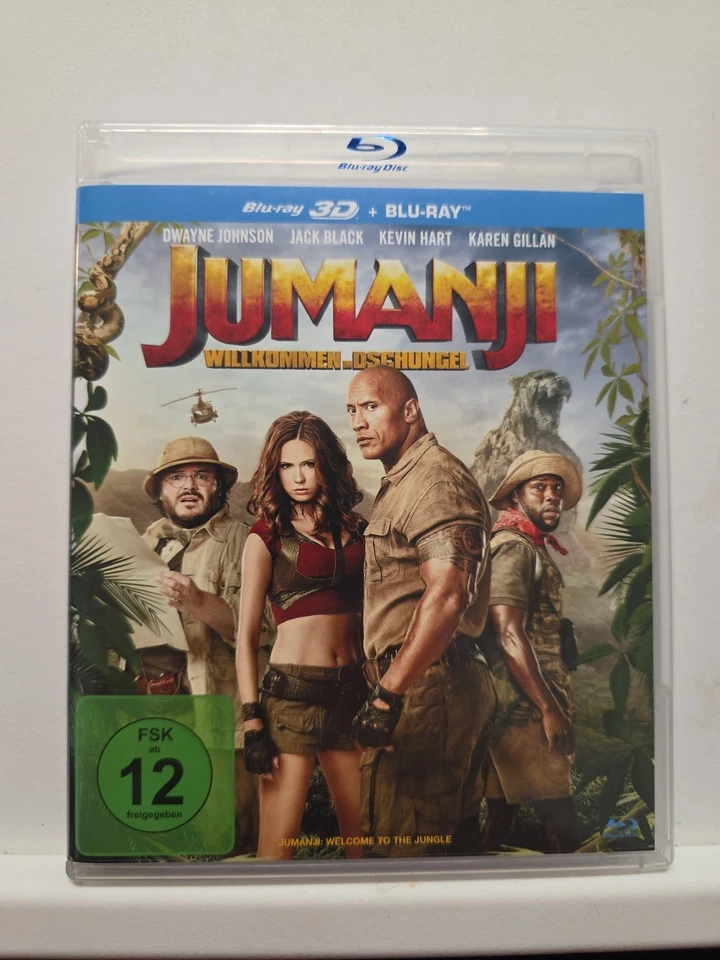 Jumanji: Willkommen im Dschungel [3D Blu-ray] von Ja... | DVD | Zustand sehr gut - Bild 1 von 1