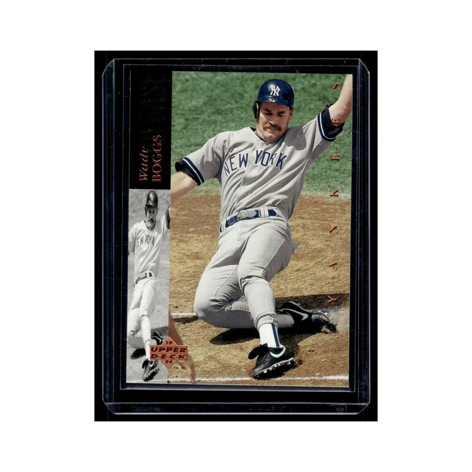 Wade Boggs 1994 Upper Deck #112 New York Yankees Baseball Card NM - Image 1 of 3