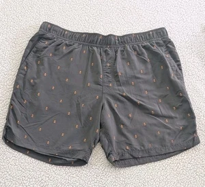 The North Face Badehose Classic V Pull On Asphalt Grau/Orange Campfire Print - Bild 1 von 11