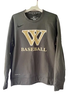 Sudadera con capucha pulóver Nike de béisbol Therma-fit para hombre talla: L gris - Imagen 1 de 18