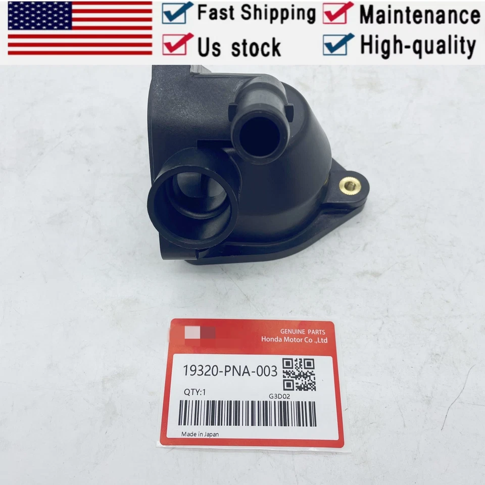 Thermostat Housing For 2003- 2006 Honda CR-V 2.4L 19320-PNA-003 New - Image 1 of 4