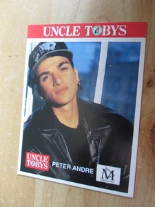 UNCLE TOBYS CEREAL STICKER: UNCLE TOBYS 100 YEAR CELEBRATION....PETER ANDRE. - Picture 1 of 2