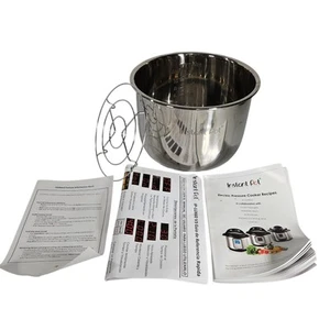 InstaPot IP-LUX60 V3 6-Quart Stainless Steel OEM Pot. **Replacement Bowl Only** - Picture 1 of 7