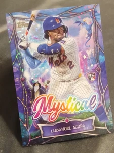 Serie Actualización Topps 2025✨Holo Lámina Mística✨#MYS-4 Luisangel Acuña (RC) Mets de Nueva York - Imagen 1 de 3