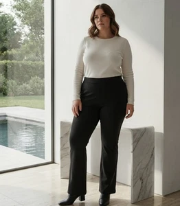 Torrid Hose Damen 14 schwarz Jetsetter Slim Boot elegante Arbeitshose - Bild 1 von 11