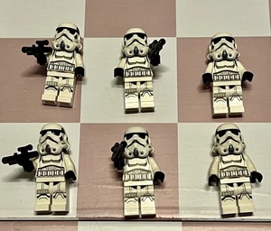 Lego Stormtrooper Minifigure Complete Set of 6 from 75419 UCS Death Star - Picture 1 of 2