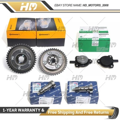 Juego de ajuste de árbol de levas y válvula de control/solenoide para Mercedes Benz M270 M274 1.6T Foto 1 de 4