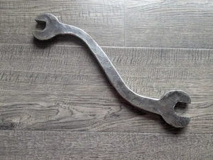 Vintage Large "S" Type 13" Long S-Curved Open End Wrench Custom or Primitive - Picture 1 of 10