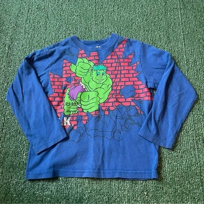 Vintage kids 2003 Hulk Marvel Long sleeve shirt - 4T - Image 1 of 4