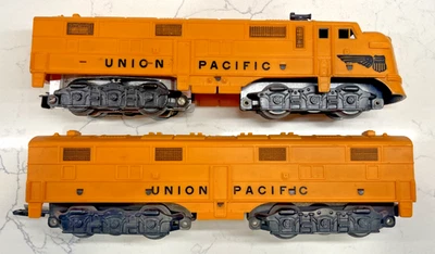 Marx O Gauge 52 Union Pacific E7 AB Units Diesel Engines - Image 1 of 4
