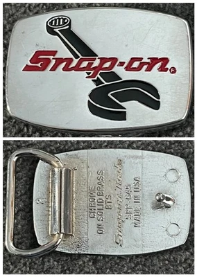 Herramientas a Presión Hebilla de Cinturón BTS SPP-645 Cromo Sobre Latón Sólido Llave Logo Foto 1 de 4