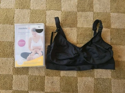 Medela Still-BH - Gr. M Schwarz ungepolstert - Bild 1 von 4