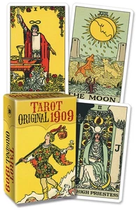 Tarot Original Tarotkartendeck im Taschenformat von 1909! - Bild 1 von 6