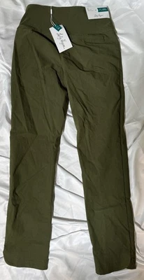 Pantalón tobillo Lady Hagen control abdominal tinta oliva para mujer XS ¡¡NUEVO!! Nuevo con etiquetas Foto 1 de 4