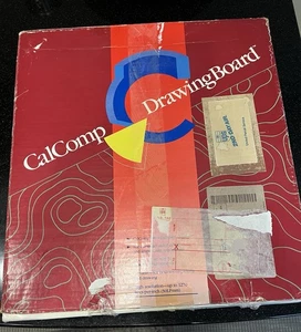 CalComp Drawing board Model 23120 With All Plugs And Working 12x12 Pad 16 Button - Zdjęcie 1 z 20