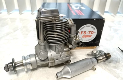O.S. Surpass FS-70 Four Stroke Engine Airplane For radio-controlled models MINT - Image 1 of 4