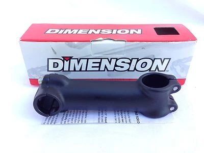 Novo! Dimension SM4571 haste de bicicleta forjada sem rosca 1-1/8"/120mm/130^Preto - Imagem 1 de 2