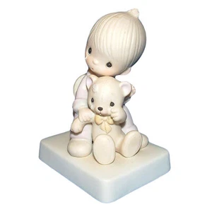 Precious Moments Figurine: E-5200 Bear Ye One Another's Burdens (4.7") - Picture 1 of 3