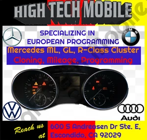 Used Mercedes Instrument Cluster Cloning ML GL R-Class 164 164X 166 251 - Picture 1 of 6