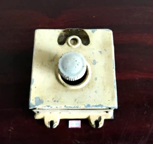 Vintage RANJIT Ceiling Fan Regulator The Indian Electric Works Ltd. EC89 - Picture 1 of 7