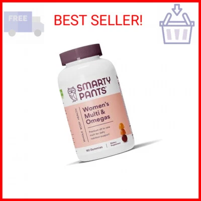 Gomitas multivitamínicas para mujer SmartyPants: aceite de pescado omega 3 (EPA/DHA), metilfola Foto 1 de 2