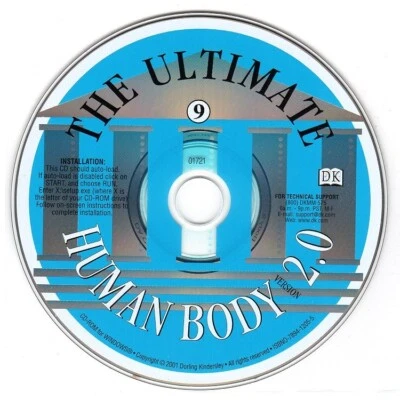 The Ultimate Human Body 2.0 CD-ROM for Windows - NEW CD in SLEEVE - Image 1 of 2