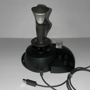 Microsoft SideWinder Precision 2 Joy Stick X05-92624 USB, Rumble 8 Buttons - Picture 1 of 4