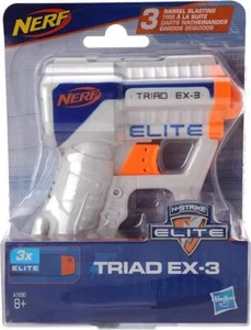 Nerf N-Strike Dart Gun Elite Triad EX-3 Blaster Spielzeugpistole Neu - Bild 1 von 3