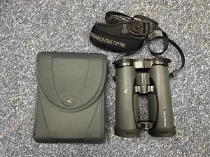 Swarovski EL SV 8.5x42 Binoculars Swarovision Case Strap Lens Caps - Excellent - Picture 1 of 6
