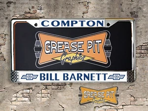 Bill Barnett Chevrolet Compton License Plate Frame - Picture 1 of 3