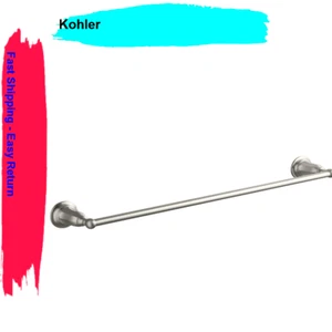 Kohler K-13501-BN Kelston 24 Zoll Badezimmer Handtuchhalter, Lebendig Gebürstetes Nickel - Bild 1 von 1