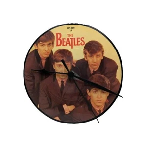 The Beatles Love Me Do Picture Disc UK 7" Vinyl Record Clock 60s - Foto 1 di 6
