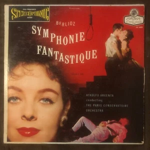 BERLIOZ Symphonie Fantastique ARGENTA - 1958 1st Press London Stereo LP - TOP EX - Foto 1 di 4