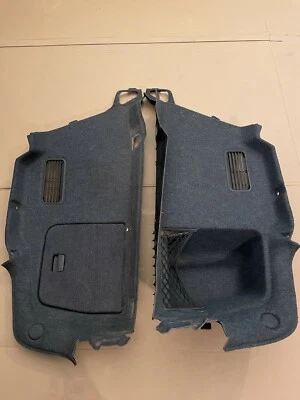  2005 2008 AUDI A4 S4 B7 TRUNK LID INNER CARPET TRIM PANEL COVER Left Right L R  - Image 1 of 4