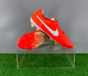 Nike Tiempo Legend V FG 631518-810 Elite US10.5 UK9.5 Orang boots Cleats mens Fo - Picture 1 of 13