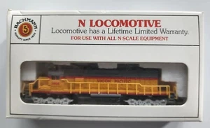 Bachmann N Scale EMD SD40-2 Diesel Locomotive Union Pacific 3808 NIB U103-14 - Picture 1 of 6