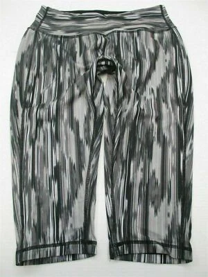 PRANA #SHA2833 Mujer Talla S Atlético Recto y Apretado Gris Leggings Pantalones Cortos Foto 1 de 4