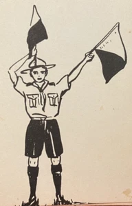 VINTAGE 1950s AUSTRALIAN BOY SCOUT SEMAPHORE CARDS COMPLETE SET OF 31 EXC!!! - Picture 1 of 7