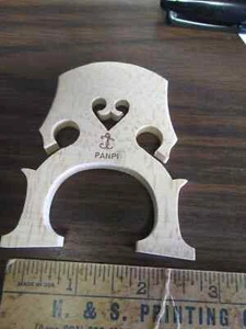 Puente violonchelo Panpi 1/4 (ver fotos) años 2010 natural NUEVO STOCK ANTIGUO - Imagen 1 de 5