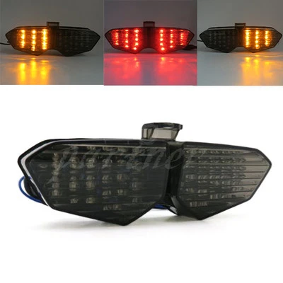 Дым интегрированные светодиодные задние фонари сигналы для Yamaha YZF R6 2003-2005 R6S 06-08 - Изображение 1 из 4