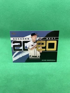 2020 Topps Decades Next Blue Mike Soroka #DN-30 Atlanta Braves - Picture 1 of 2