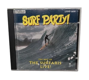 Surf Party! - The Best Of The Surfaris Live! - 1994 GNP/Crescendo Records CD - Imagen 1 de 2